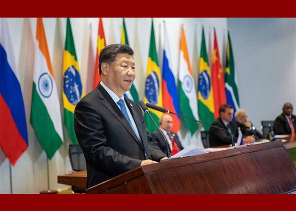 Xi Urges BRICS Business Council, New Development Bank to Mak